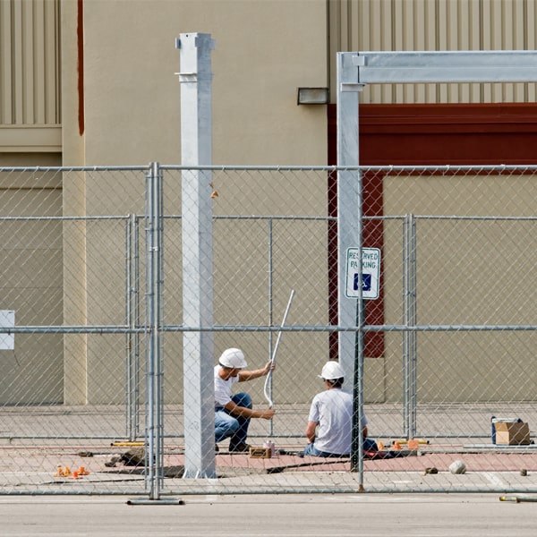how much time can i rent the temporary fence for my construction site or event in Queenstown MD